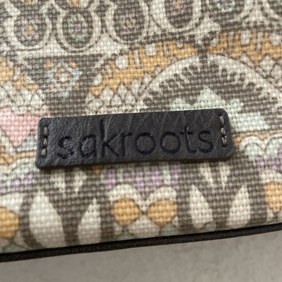 Sakroots Cotten Canvas Clear Coated  Crossbody Bag - Picture 3 of 9